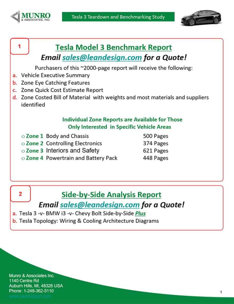 Tesla Model 3 Prospectus