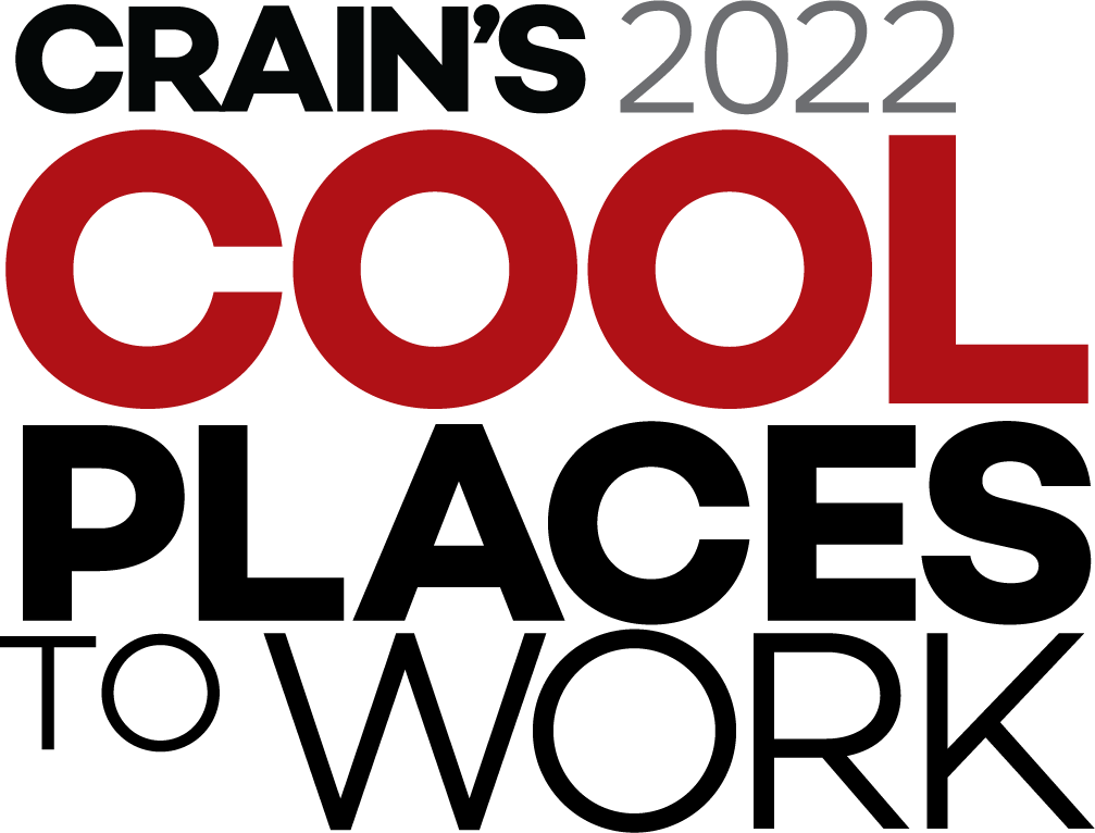 Crains Cool Places to work 2022 Badge